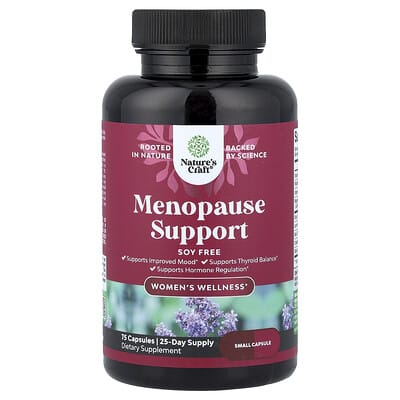 Поддержка при менопаузе Nature's Craft, 75 капсул