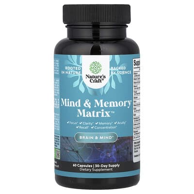 Mind & Memory Matrix™, 60 капсул
