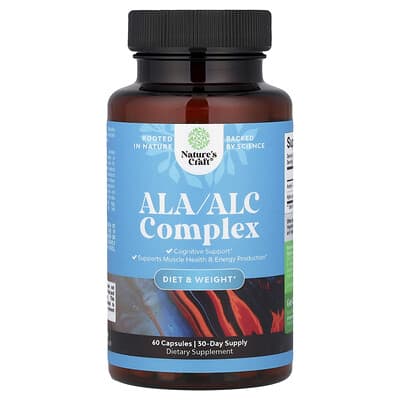 БАД Nature's Craft ALA/ALC Complex 60 Capsules
