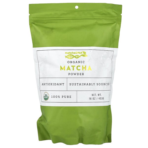 Порошок матча органический, 16 oz (453 g)
