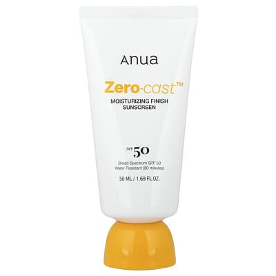 Zero-Cast™, Moisturizing Finish Sunscreen, SPF 50, 1.69 fl oz (50 ml)