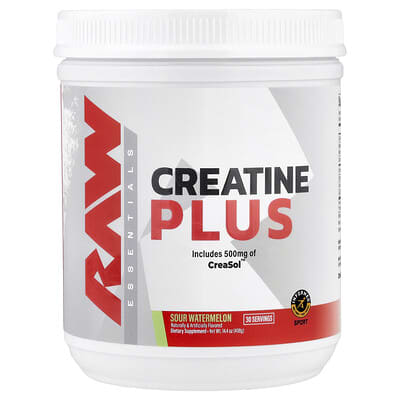 Essentials, Creatine Plus, Sour Watermelon, 14.4 oz (408 g)