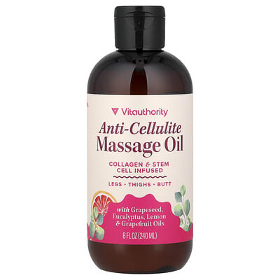 Anti-Cellulite Massage Oil, 8 fl oz (240 ml)