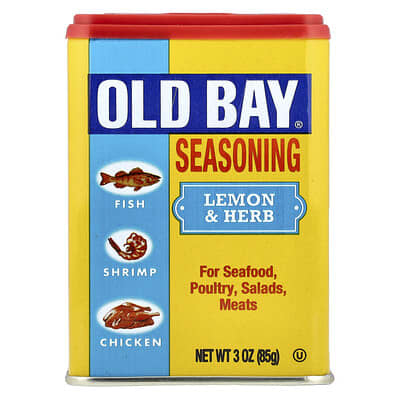 Old Bay приправа лимон и травы 3 oz (85 g)