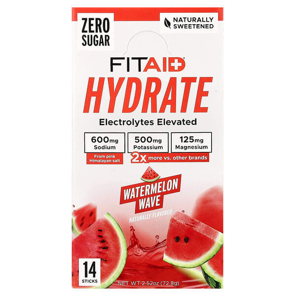 FITAID Hydrate Watermelon Wave 14 стиков 0.18 oz (5.2 g)