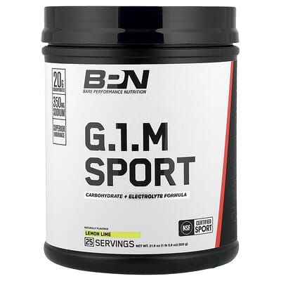 BPN G.1.M Sport, Lemon Lime, 1lb 5.9 oz (620 g)