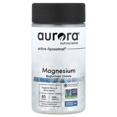 Magnesium Bisglycinate Chelate, 60 Capsules