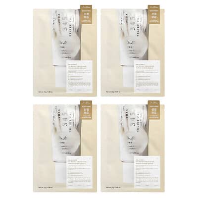 345 Relief Cream Beauty Mask, 4 Sheets, 0.88 oz (25 g) Each