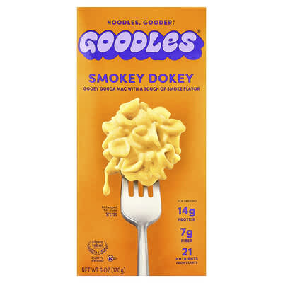 Smokey Dokey, Gooey Gouda Mac With a Touch of Smoke Flavor, 6 oz (170 g)