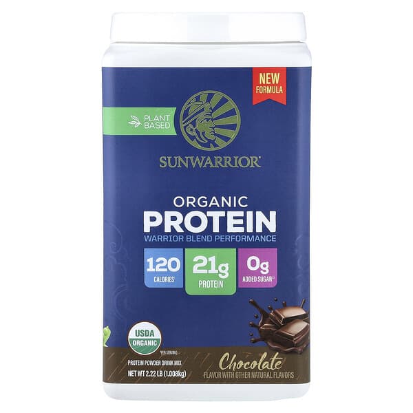 Органический протеин Sunwarrior Chocolate 2.22 lb