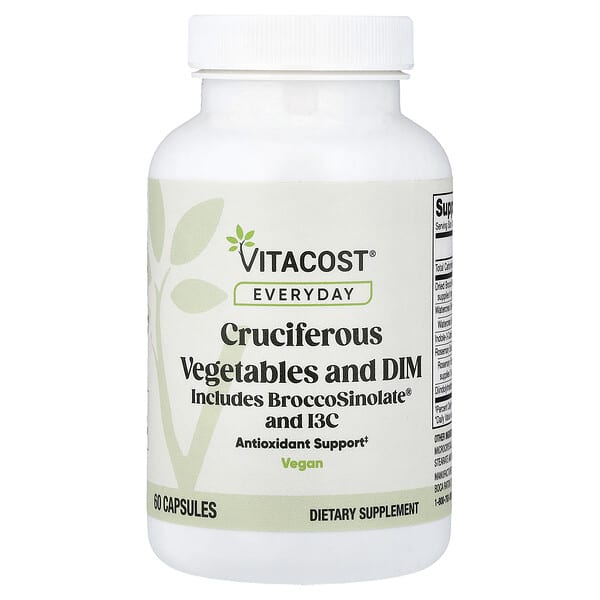 БАД Vitacost Everyday, Cruciferous Vegetable and DIM, 60 Capsules