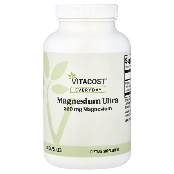 Everyday, Magnesium Ultra, 300 mg, 180 Capsules
