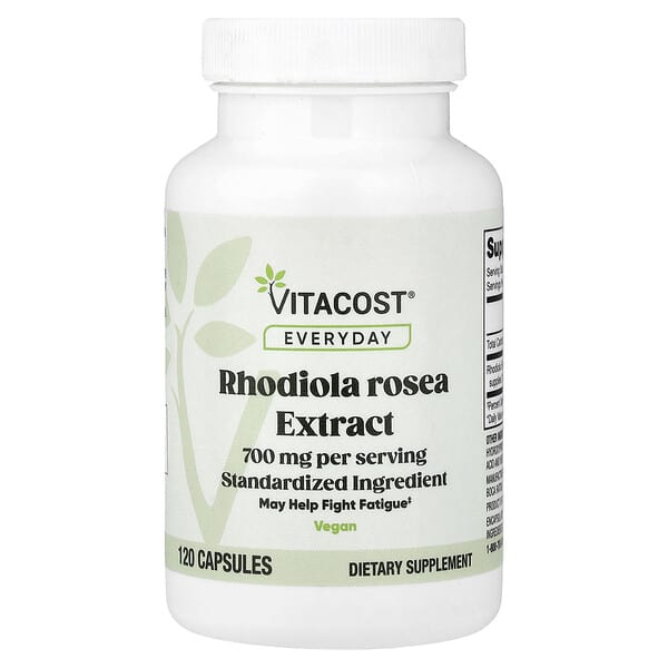Экстракт родиолы розовой Everyday, 120 капсул (350 mg per Capsule)