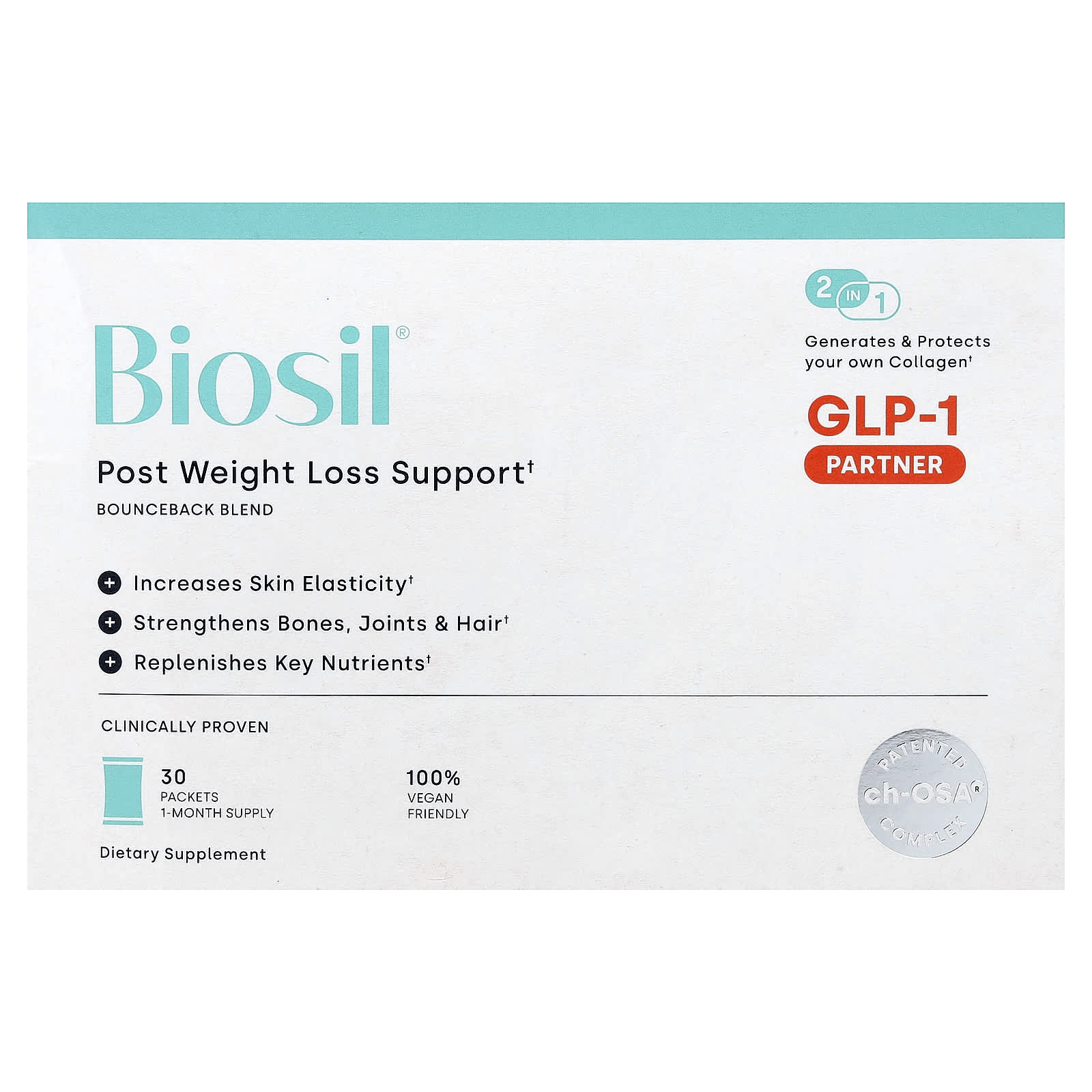 Post Weight Loss Support, 30 Packets