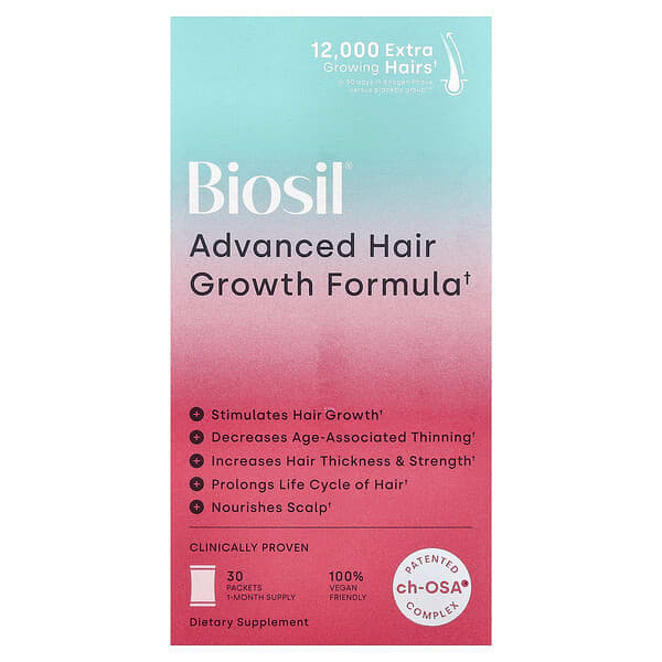 Advanced Hair Growth Formula, 30 пакетиков