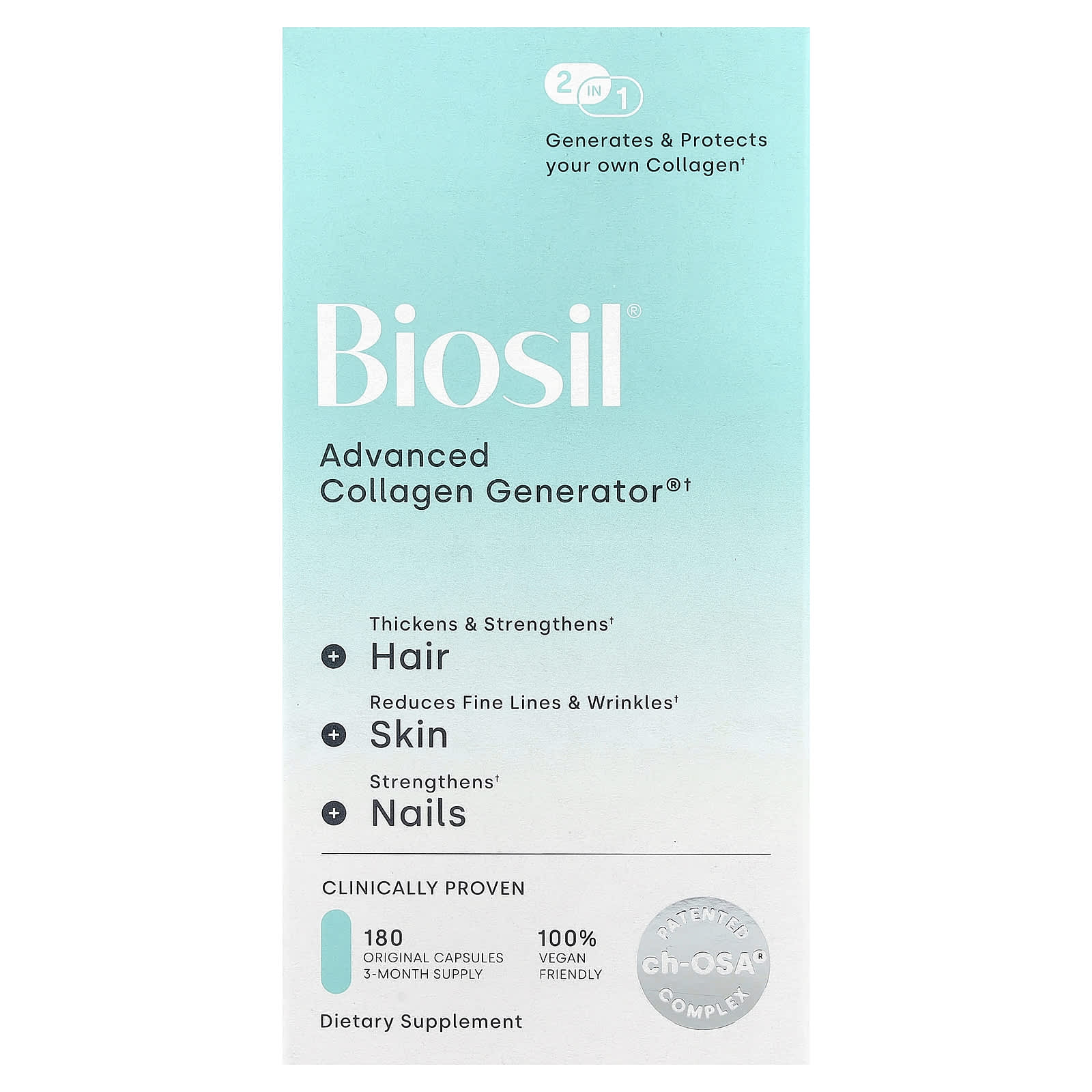 Advanced Collagen Generator®, 180 Original Capsules