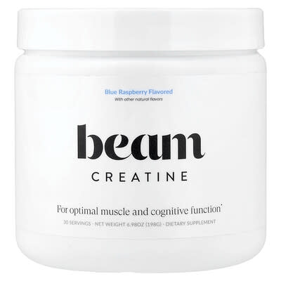 Creatine, Blue Raspberry, 6.98 oz (198 g)
