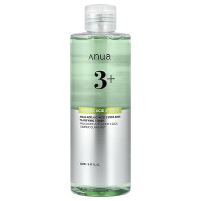 Azelaic Acid 3 Cica Skin, Clarifying Toner, 8.45 fl oz (250 ml)