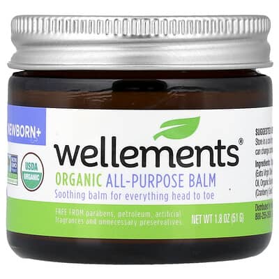 Organic All-Purpose Balm, Newborn+, 1.8 oz (51 g)