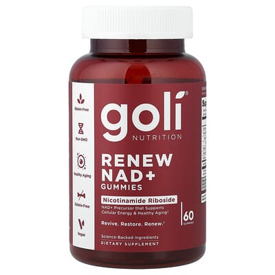 Gummies Renew NAD+, 60 шт