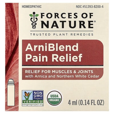 Forces of Nature ArniBlend для облегчения боли, 4 ml (0.14 fl oz)