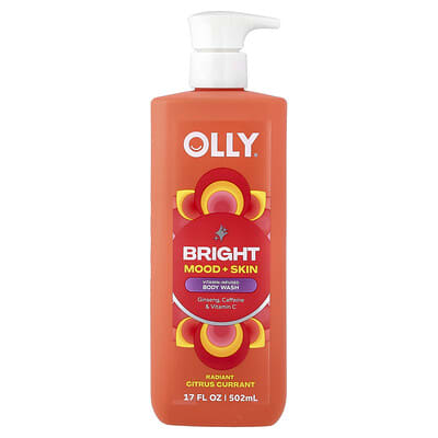Очищающее средство для тела Bright, Radiant Citrus Currant, 17 fl oz (502 ml)
