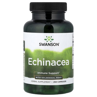 Эхинацея с корнем золотинника Swanson Vitamins 250 Capsules
