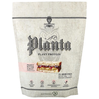 Растительный протеин Planta Peanut Butter Jelly 1.76 lbs (800 g)