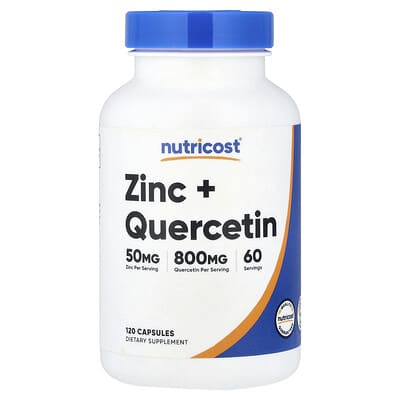 Zinc + Quercetin, 120 Capsules