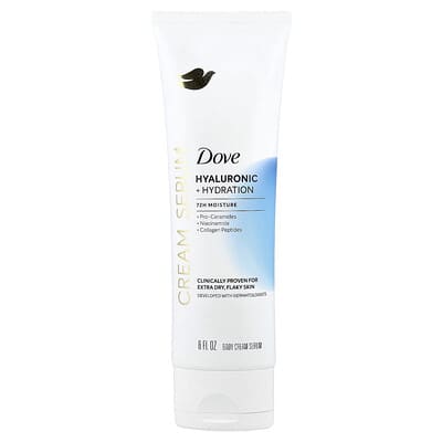 Сыворотка-крем для тела Dove Hyaluronic + Hydration Fragrance Free 8 fl oz