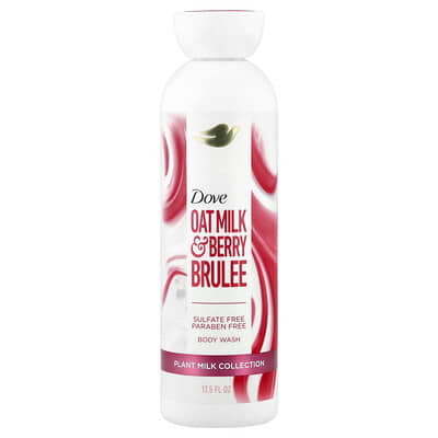 Dove Гель для душа Oat Milk & Berry Brulee, 17.5 fl oz