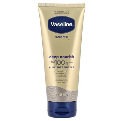 Масло для тела Vaseline Radiant X, Deep Nourish Silky, для сухой кожи, 7 oz (198 g)