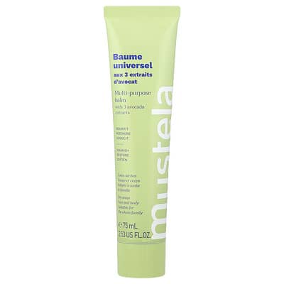 Универсальный бальзам Mustela с 3 экстрактами авокадо, 2.53 fl oz (75 ml)