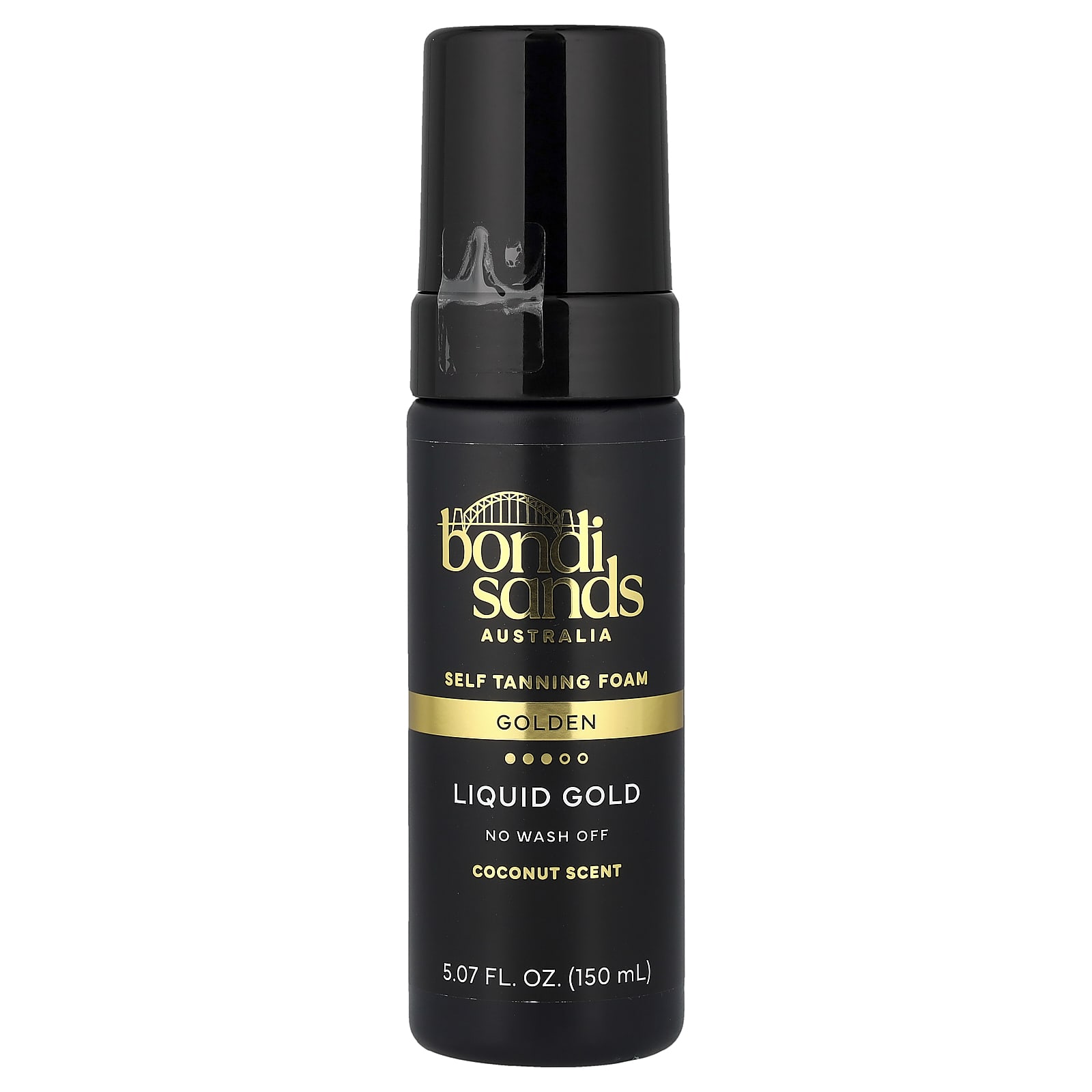 Self Tanning Foam, Liquid Gold, Coconut, 5.07 fl oz (150 ml)