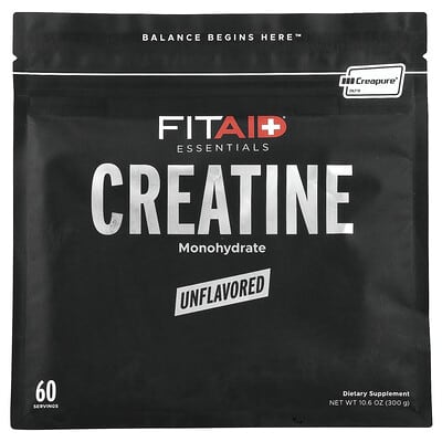 Essentials, Creatine Monohydrate, Unflavored, 10.6 oz (300 g)