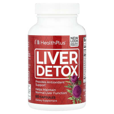 Health Plus Liver Detox™, 60 капсул