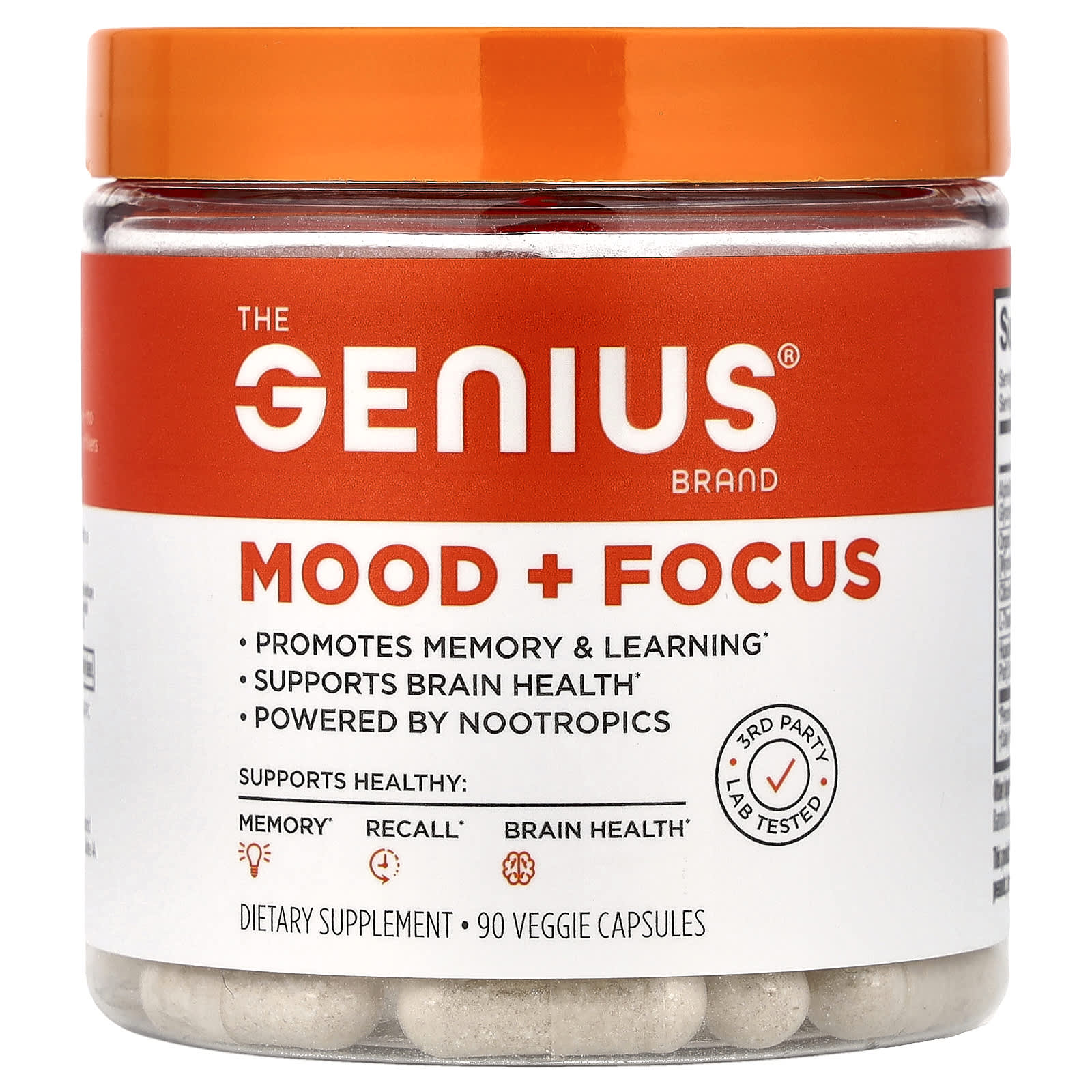 БАД The Genius Brand Mood + Focus, 90 капсул