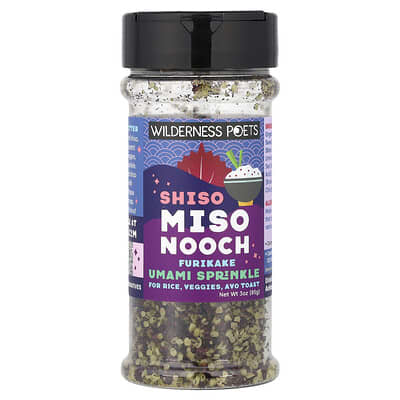 Furikake Umami Sprinkle, Shiso Miso Nooch, 3 oz (85 g)
