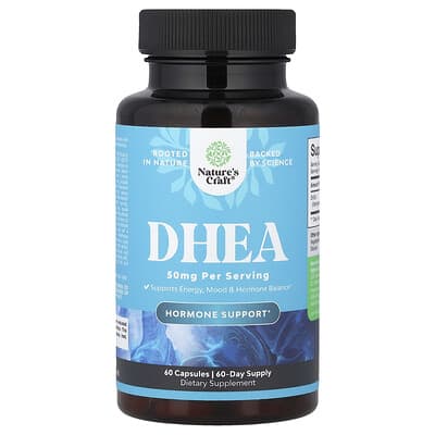 DHEA, 50 mg, 60 капсул