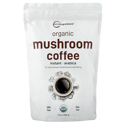 Organic Mushroom Coffee Arabica растворимый 14 oz (396 g)