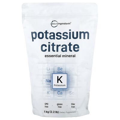 Potassium Citrate, 2.2 lb (1 kg)