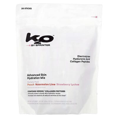 Смесь для продвинутого увлажнения кожи, набор ассорти, 20 стиков, 5.63 oz (159.7 g)