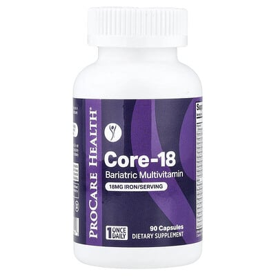 Core 18, Bariatric Multivitamin, 90 Capsules