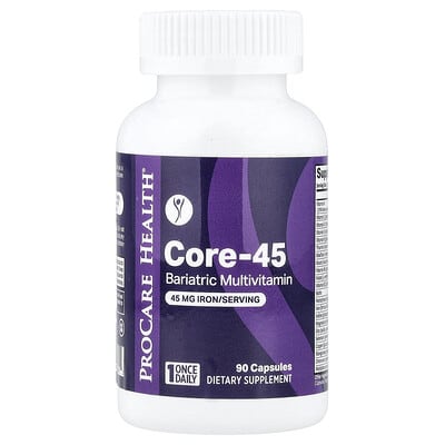 Core-45, Bariatric Multivitamin, 90 Capsules