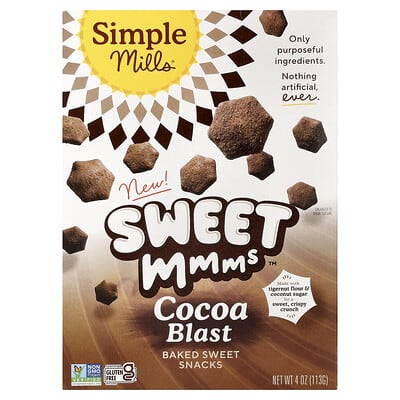 Sweet Mmms™, Baked Sweet Snacks, Cocoa Blast, 4 oz (113 g)