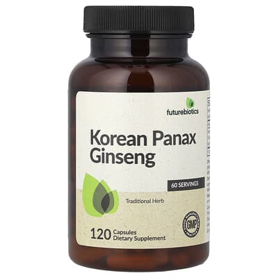 Корейский женьшень Panax Ginseng, 120 капсул