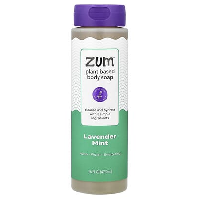 Мыло для тела Plant-Based, Lavender Mint, 16 fl oz (473 ml)