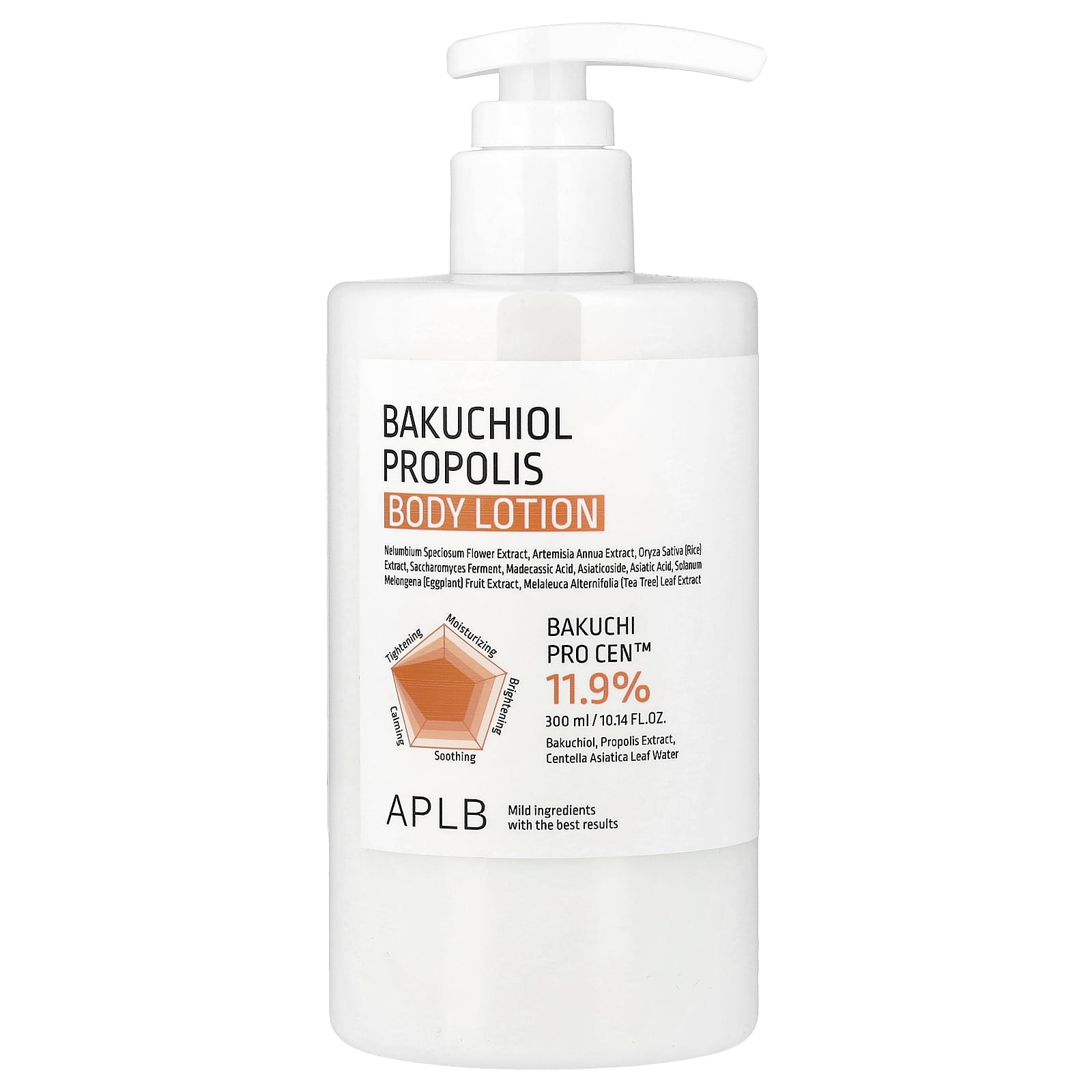 Лосьон для тела APLB Bakuchiol Propolis, 10.14 fl oz (300 ml)