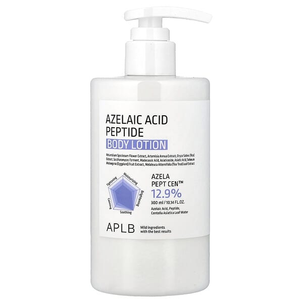 Лосьон для тела с азелаиновой кислотой и пептидами APLB, 10.14 fl oz (300 ml)