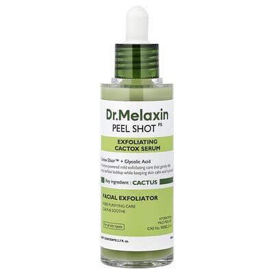 Peel Shot, Exfoliating Cactox Serum, For All Skin Types, 2.7 fl oz (80 ml)